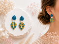 Boucles d'oreilles en argile polymère