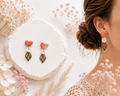 Boucles d'oreilles en argile polymère
